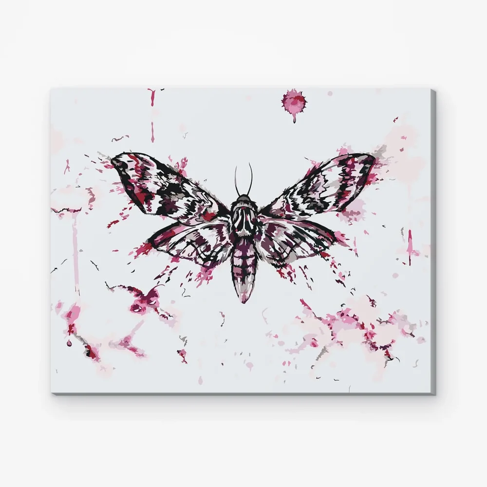 Pintar por Números - Pintar una mariposa