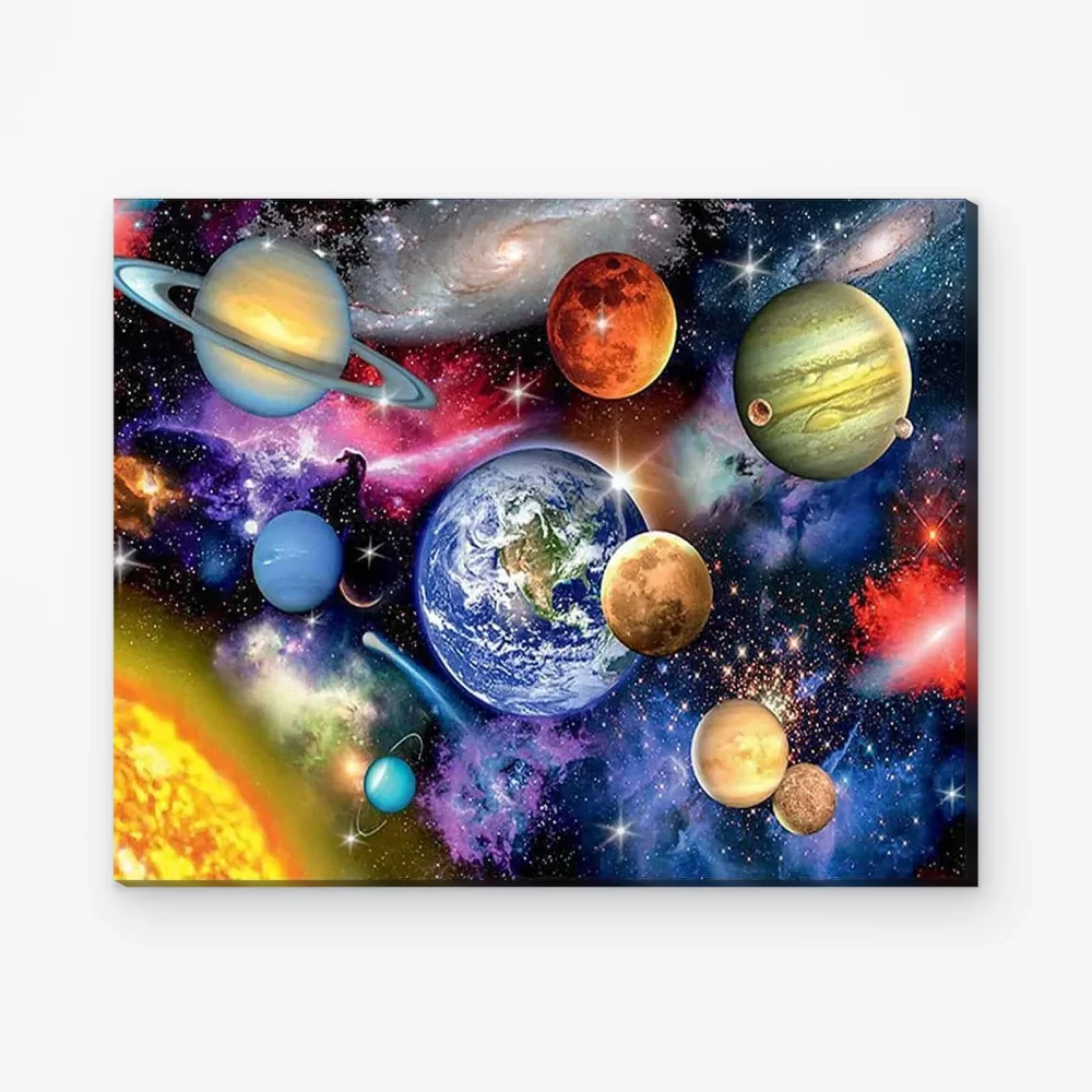 Pintar por Números - Planetas