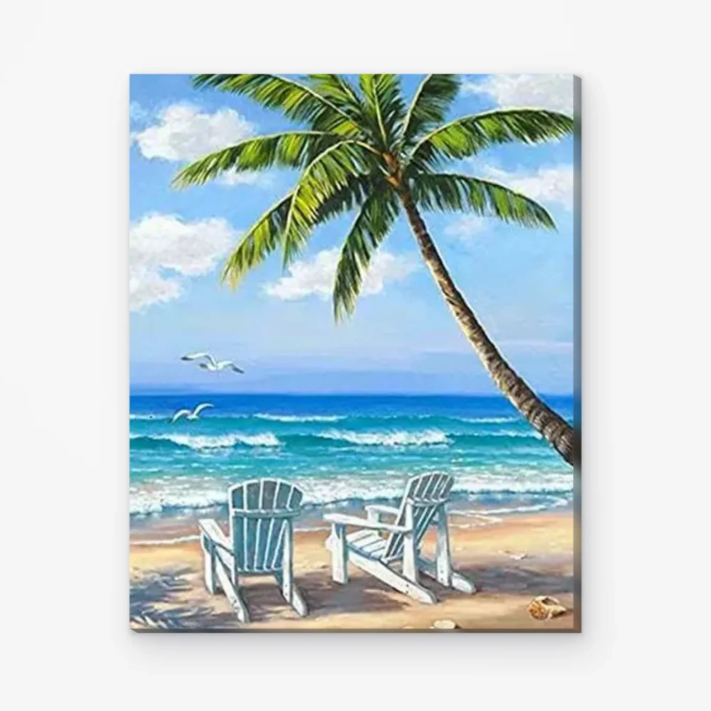 Pintar por Números - Playa Paraíso