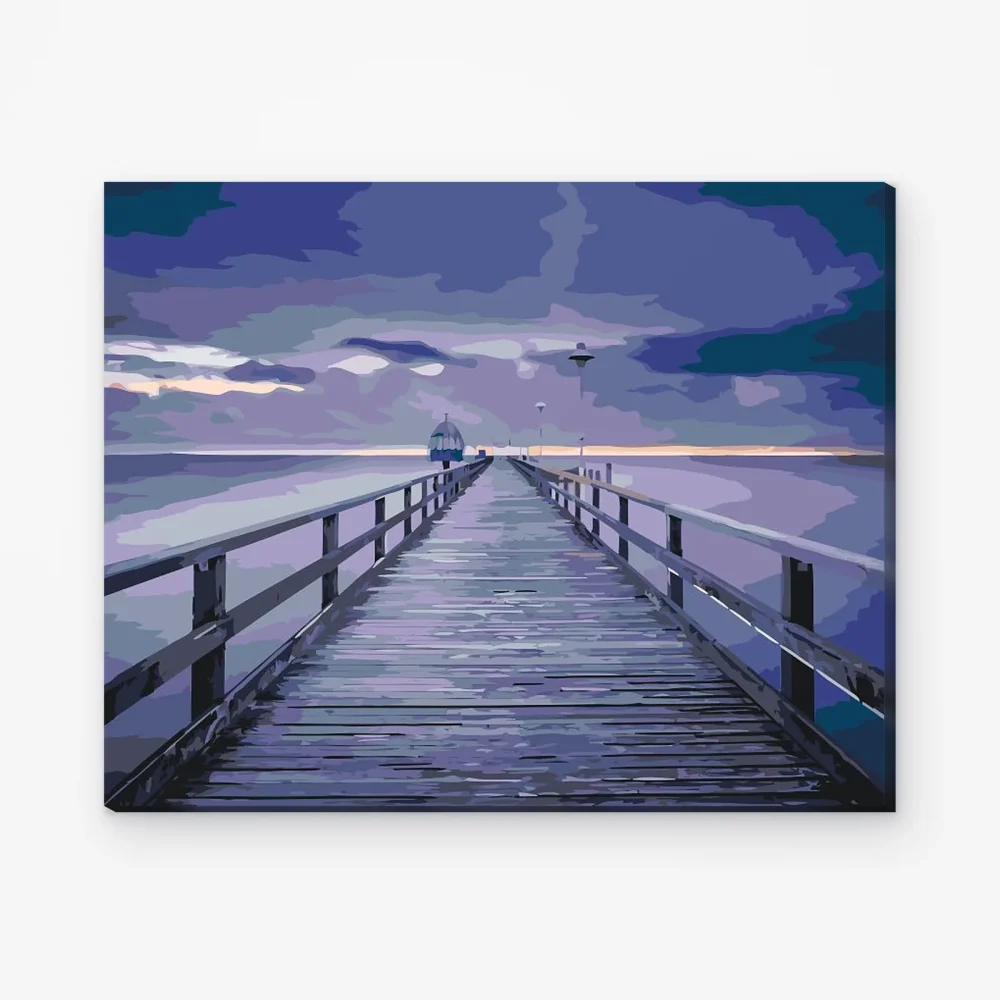 Pintar por Números - Puente sobre el Mar Báltico