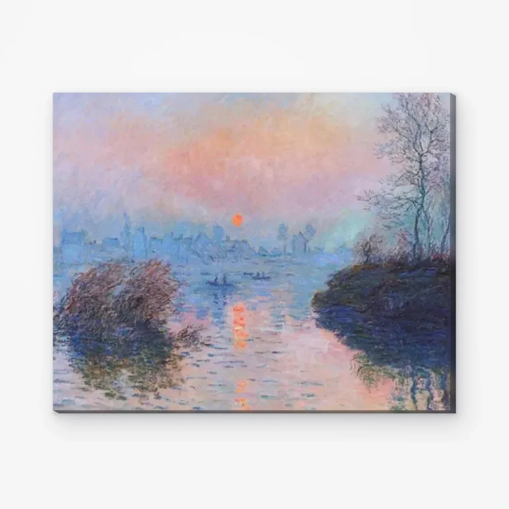 Pintar por Números - Puesta de sol en el Sena