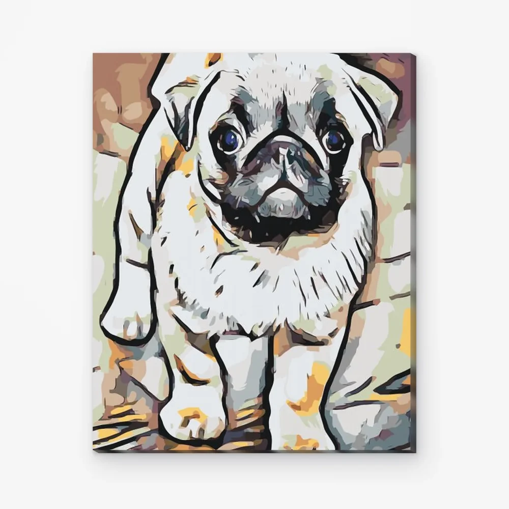 Pintar por Números - Pug