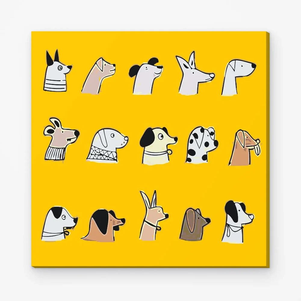 Pintar por Números - Razas de perros