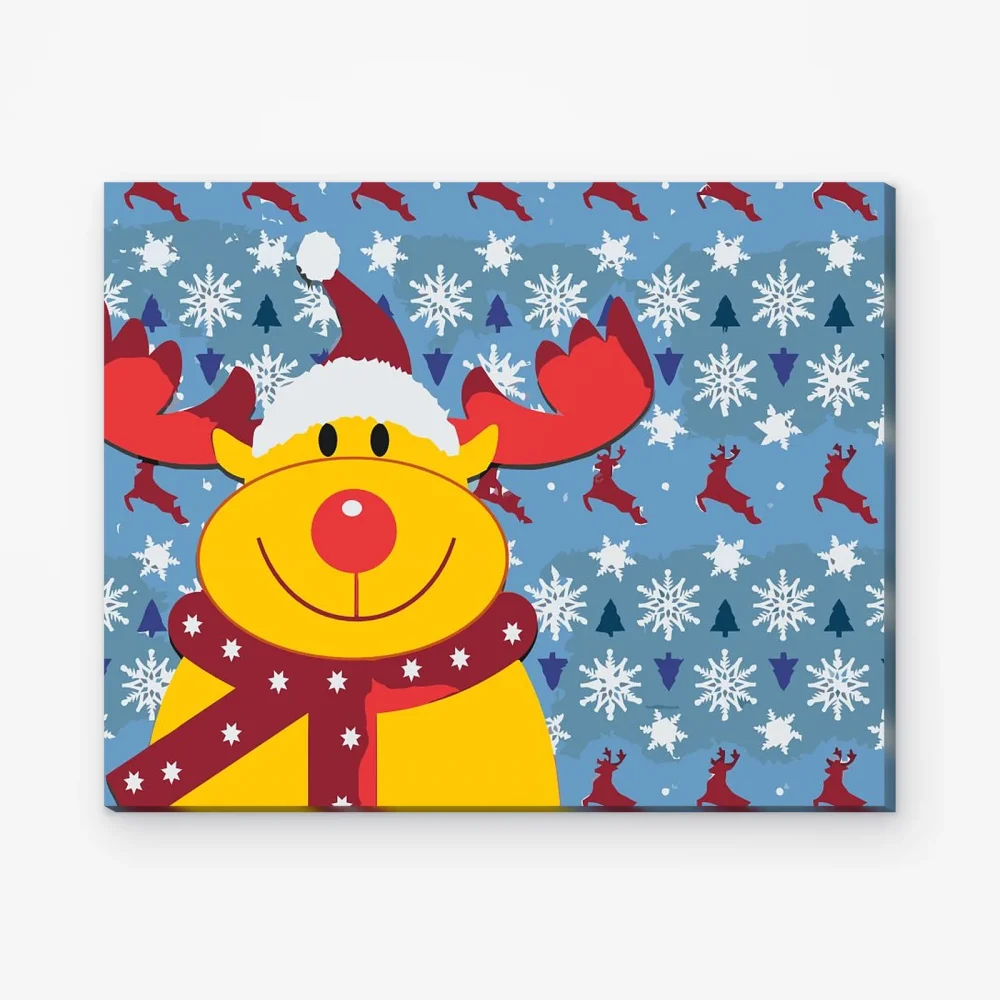Pintar por Números - Reno Rudolf