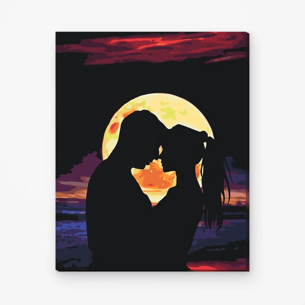 Pintar por Números - Romance al atardecer