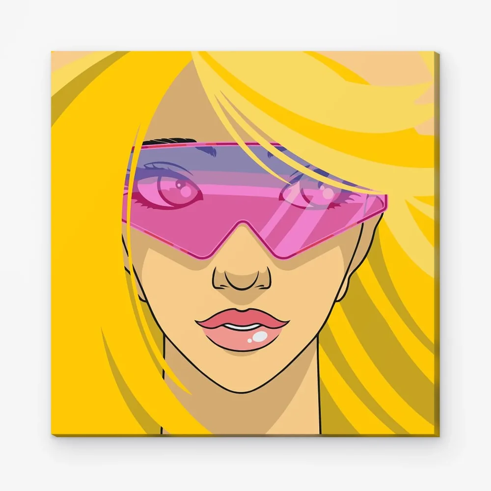 Pintar por Números - Rubia encantadora