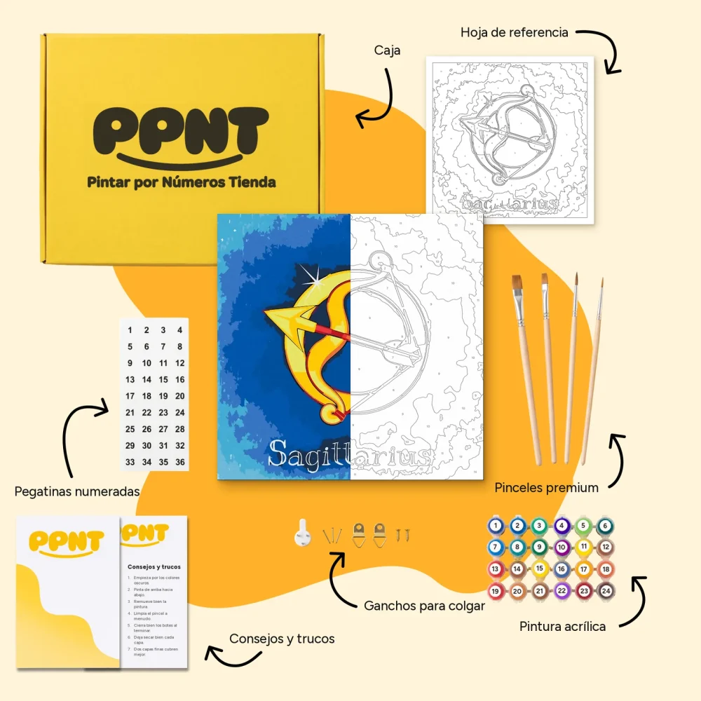 Pintar por Números - Sagitario/Sagitario