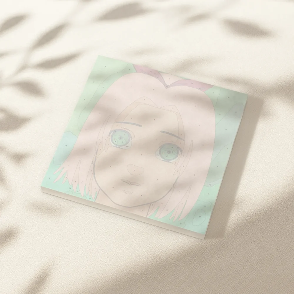 Pintar por Números - Sakura Haruno