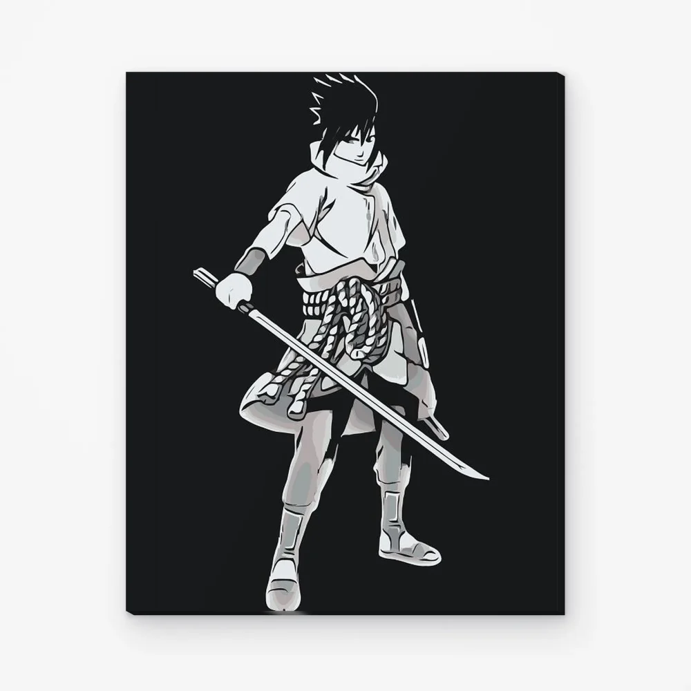 Pintar por Números - Sasuke Uchiha