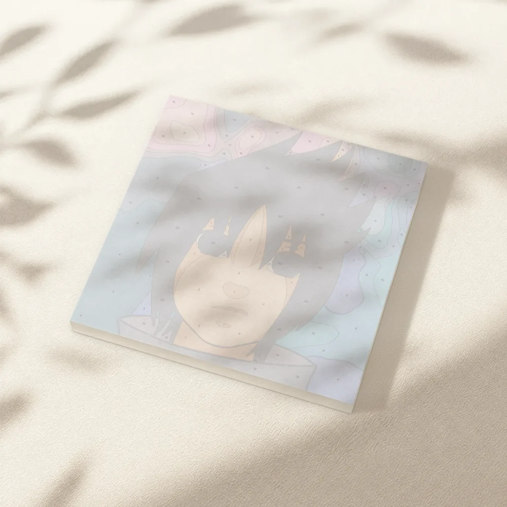 Pintar por Números - Retrato de Sasuke Uchiha