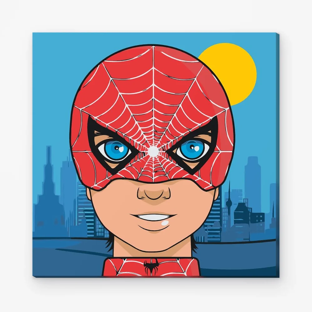 Pintar por Números - Spiderman bebé