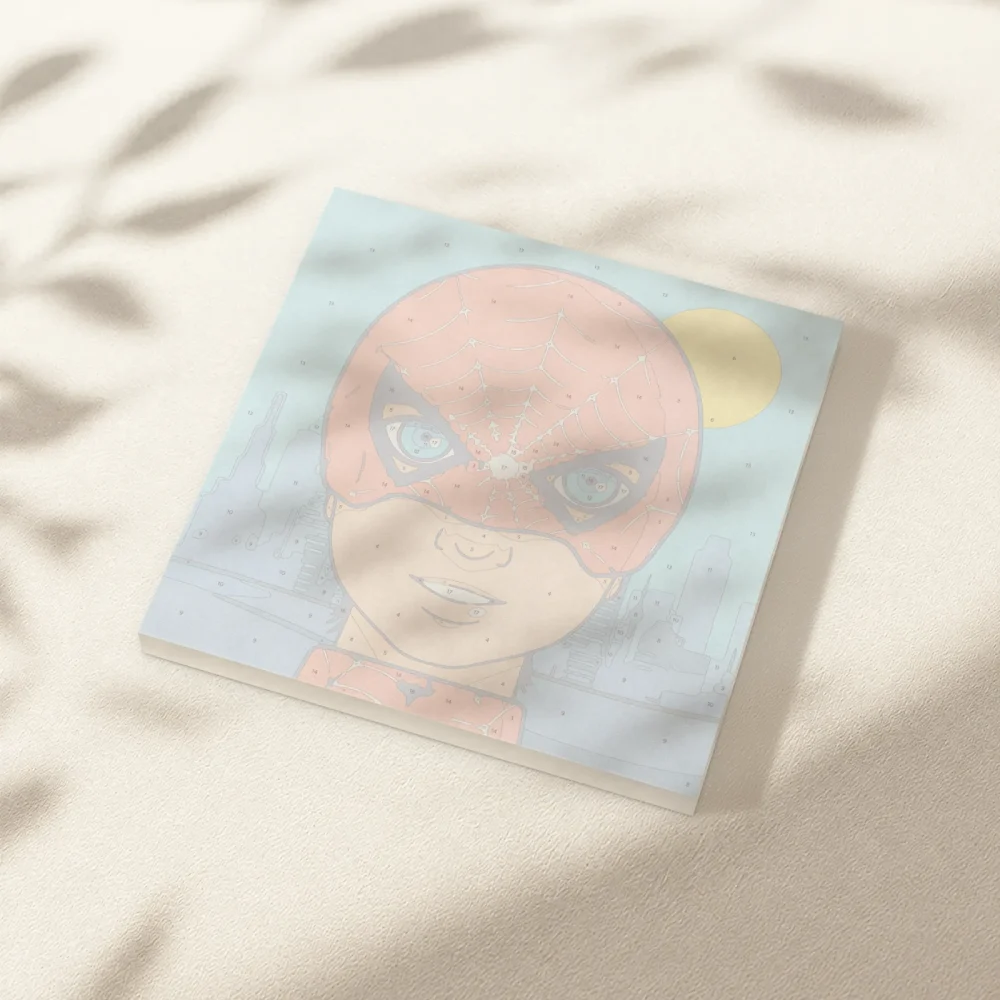 Pintar por Números - Spiderman bebé