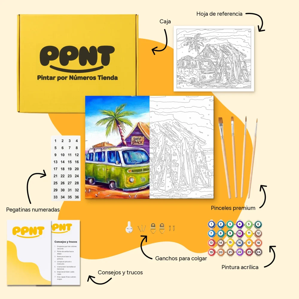 Pintar por Números - Surf