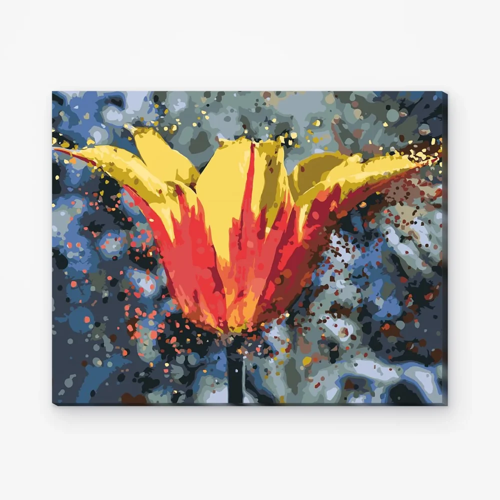Pintar por Números - Tulipán en flor