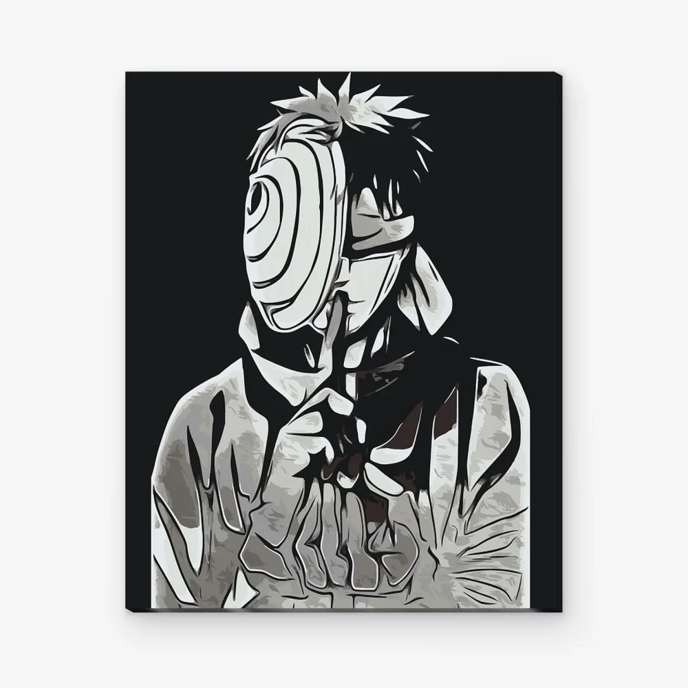 Pintar por Números - Uchiha Obito