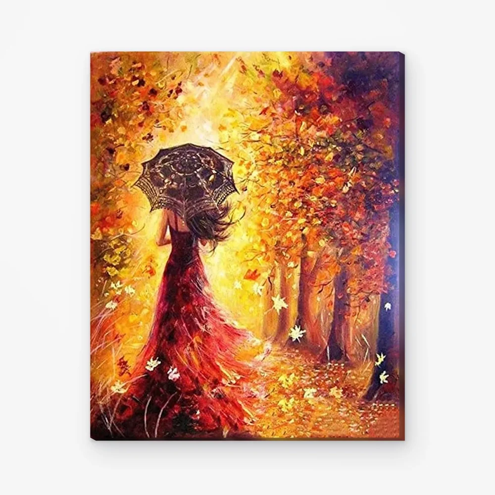 Pintar por Números - Un paseo en otoño