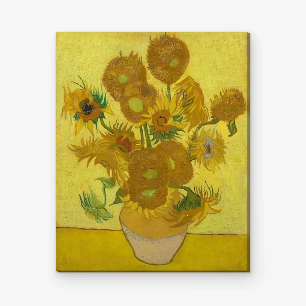 Pintar por Números - Van Gogh - Girasoles
