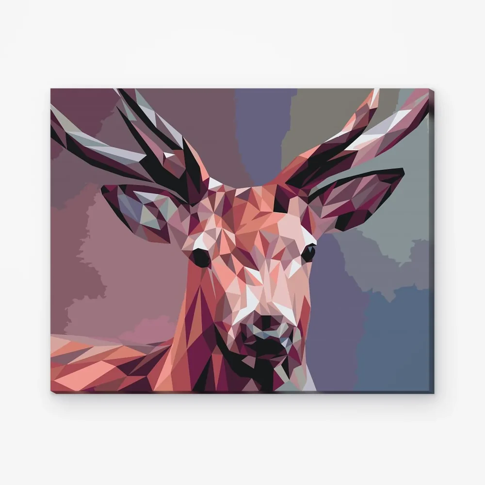 Pintar por Números - Vector ciervo