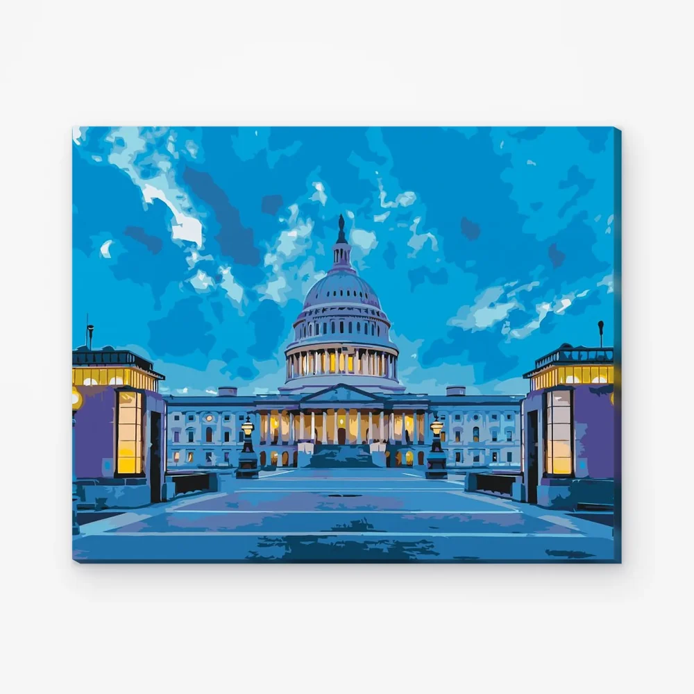 Pintar por Números - Washington DC - Capitool