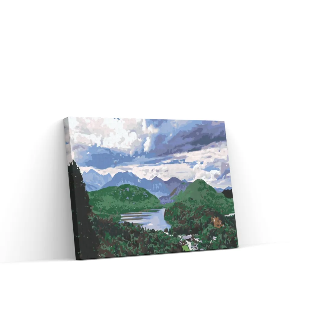 Pintar por Números - Más en los Alpes