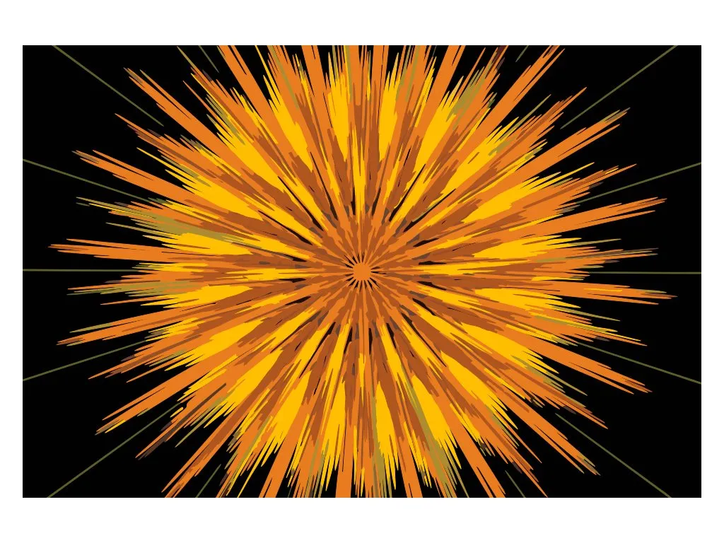 Pintar por Números - Flor abstracta