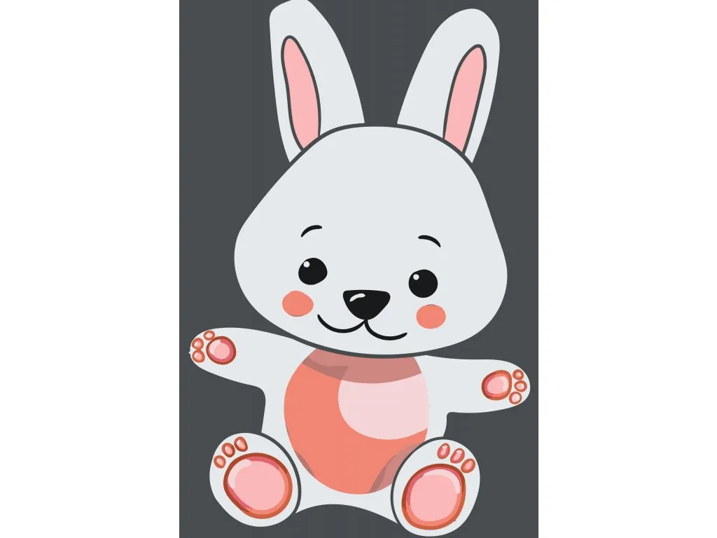 Pintar por Números - Conejo de peluche