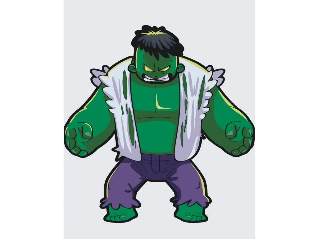 Pintar por Números - Hulk 2