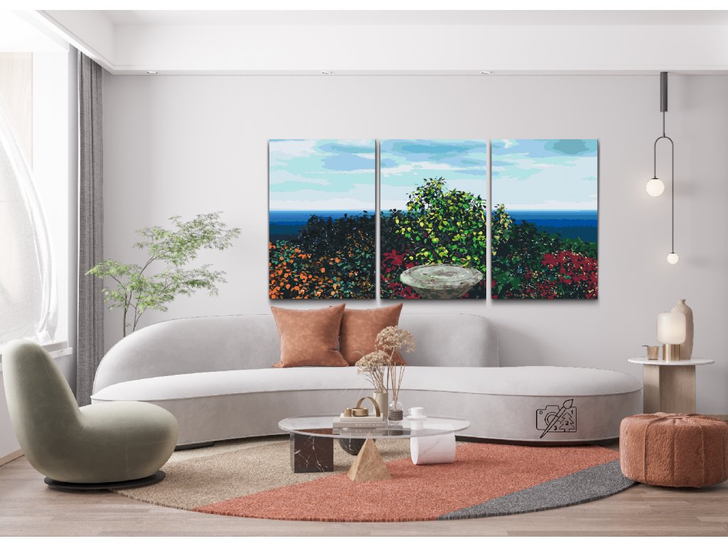 Pintar por Números - Jardín de colores (set de 3)