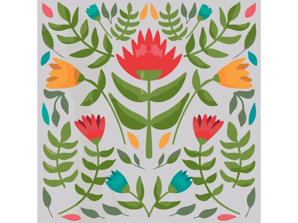 Pintar por Números - Fondo de tulipán