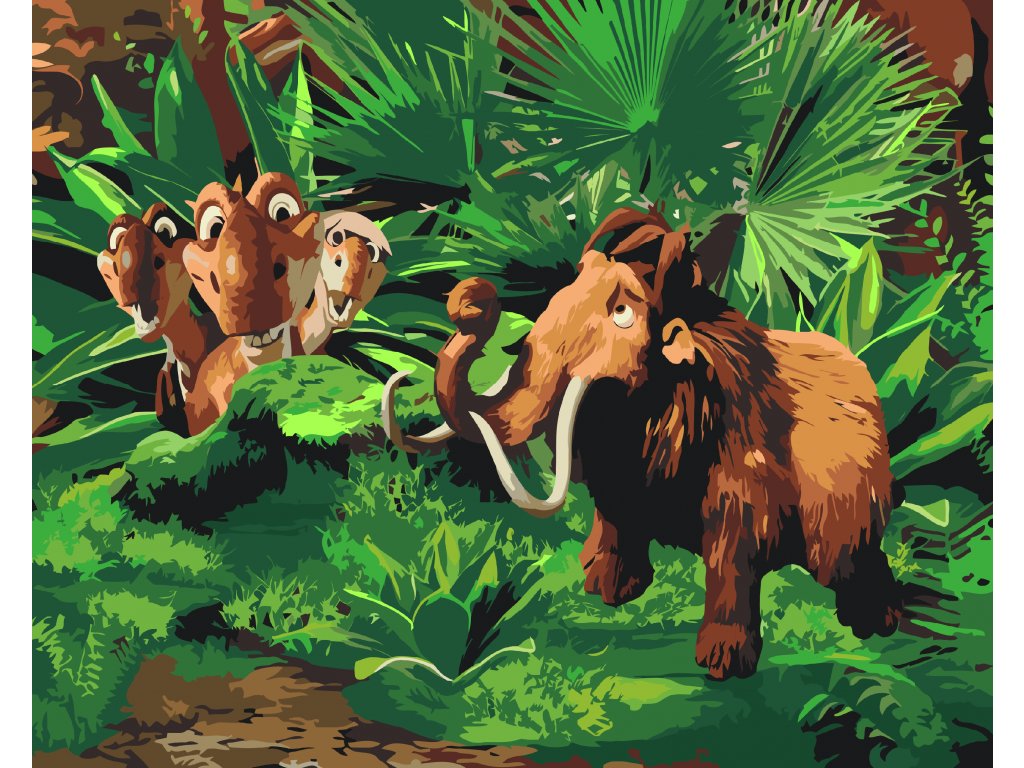 Pintar por Números - La Edad de Hielo