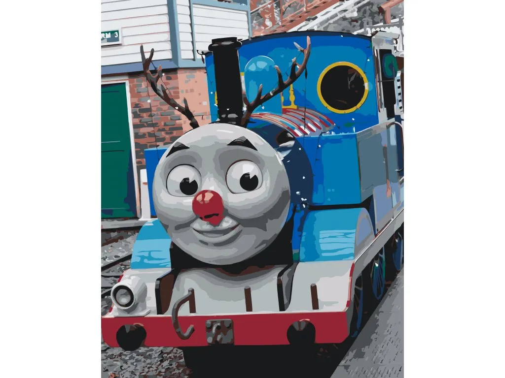 Pintar por Números - Tom el tren