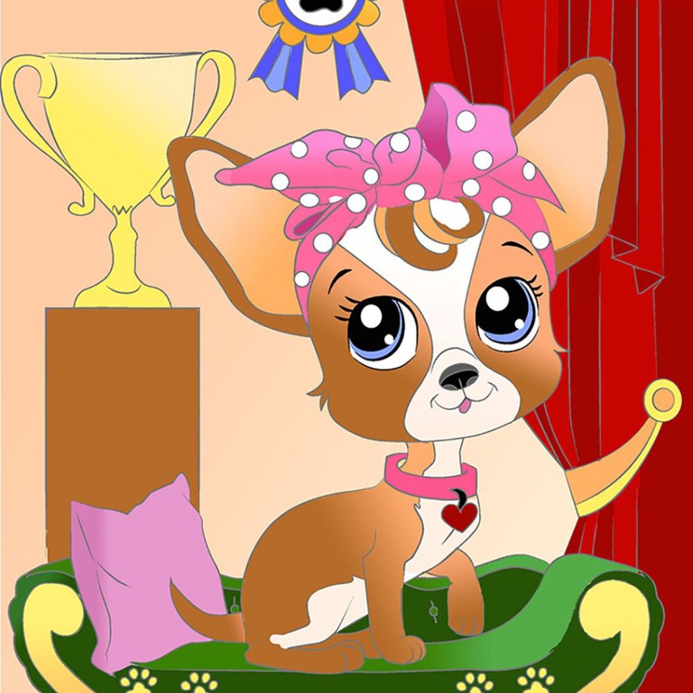 Pintar por Números - Una mascota