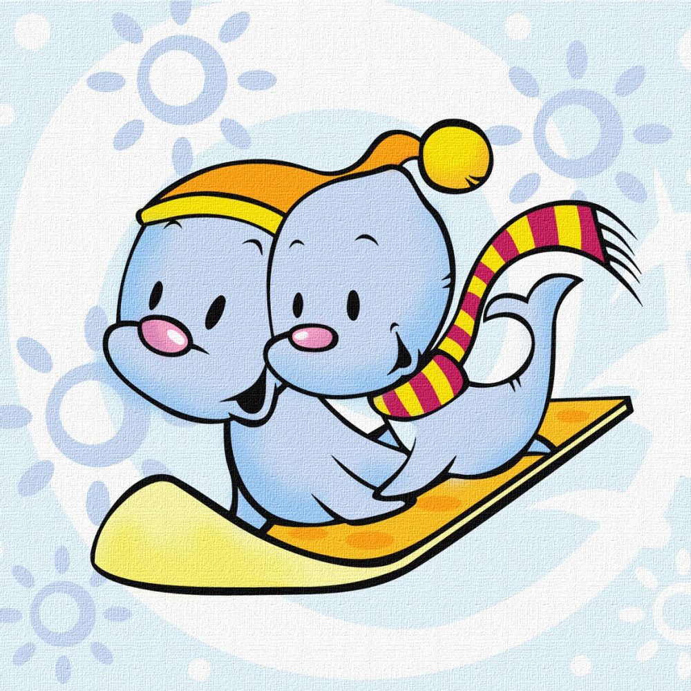 Pintar por Números - Entretenimiento invernal