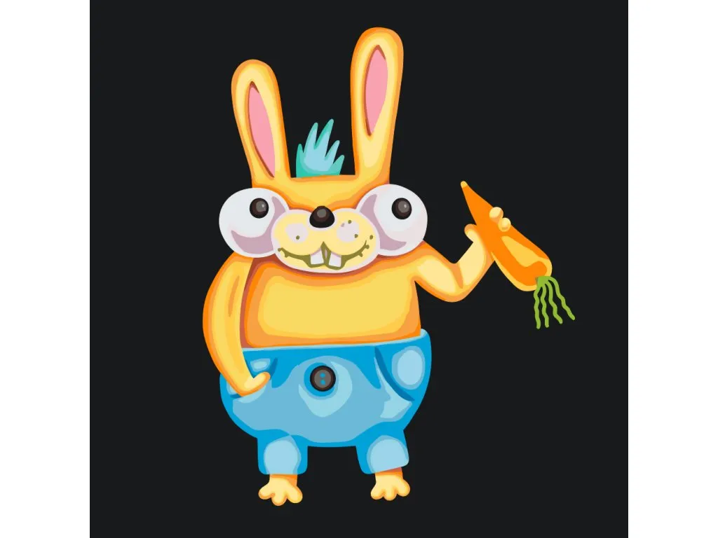 Pintar por Números - Conejo II