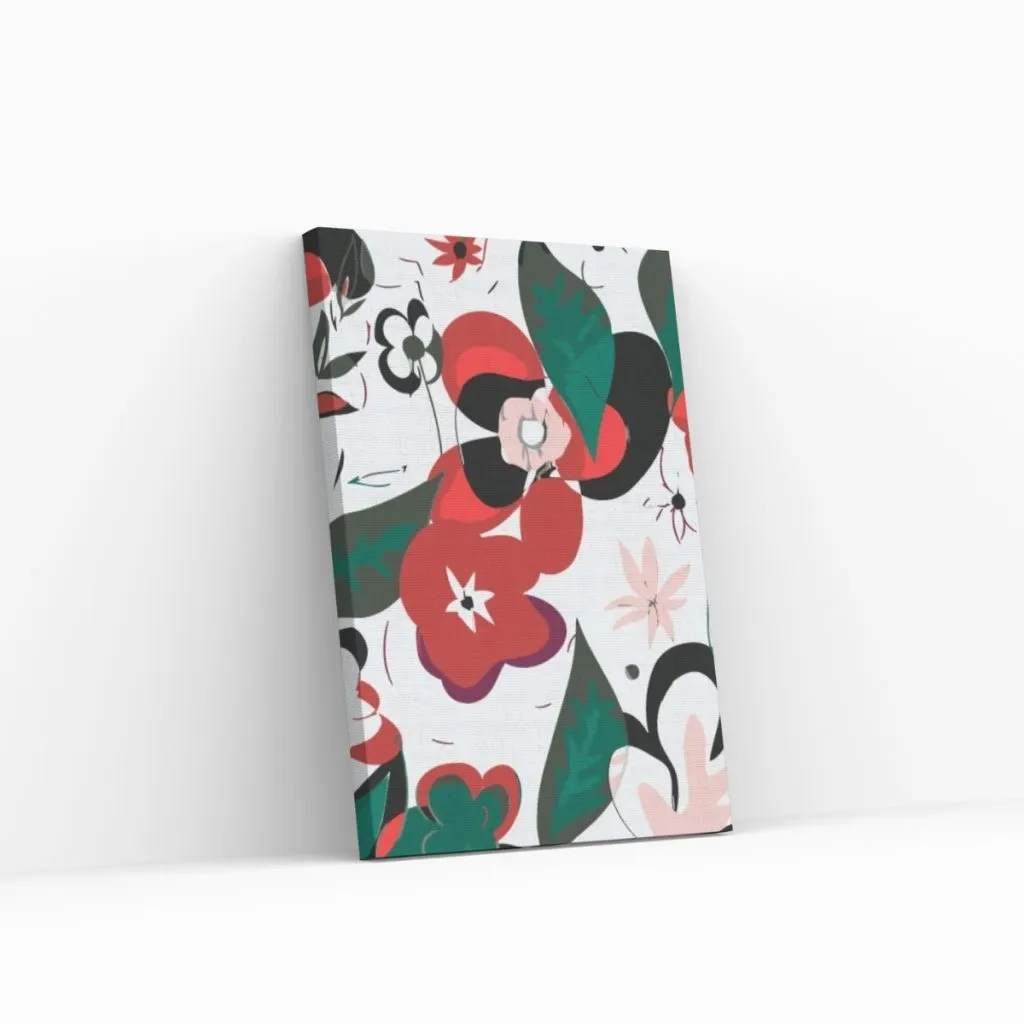 Pintar por Números - Abstracte bloemen 2