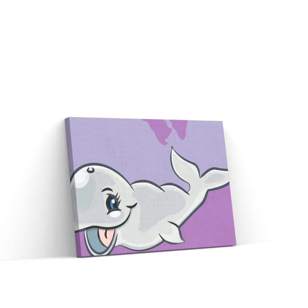 Pintar por Números - Ballena sonriente