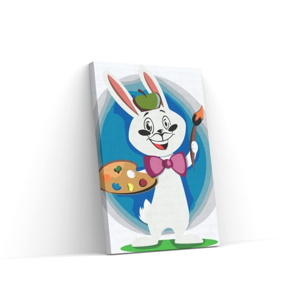 Pintar por Números - Conejito pintor