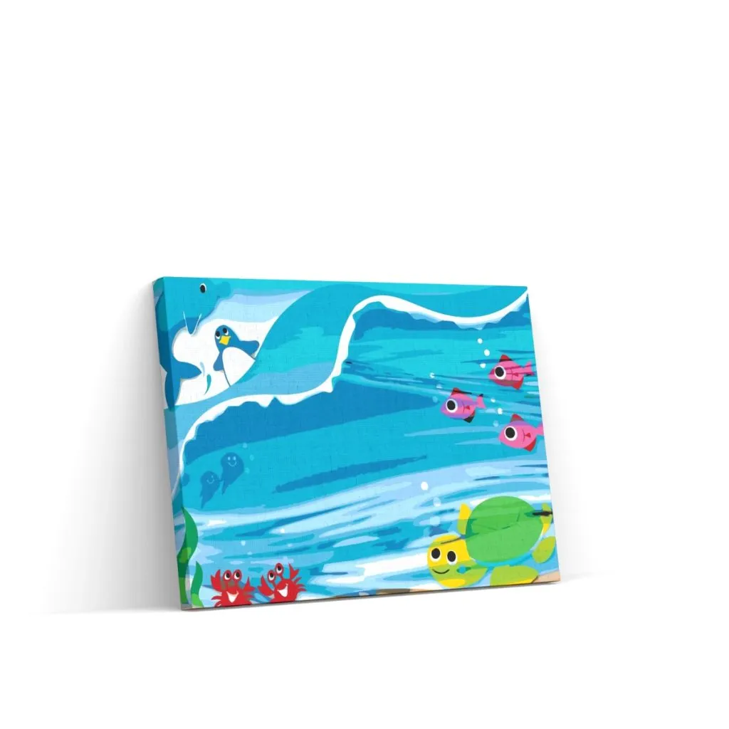 Pintar por Números - Animales bajo el agua