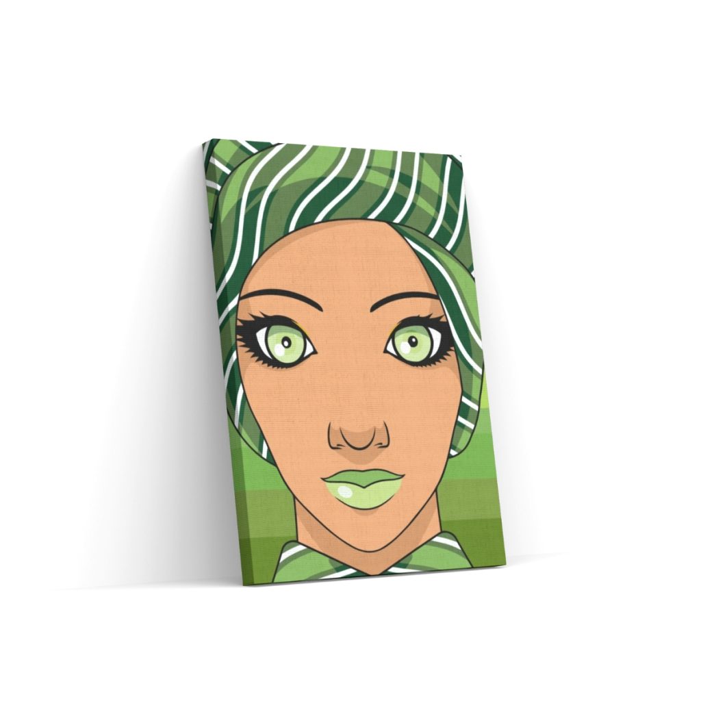 Pintar por Números - Mujer de negro