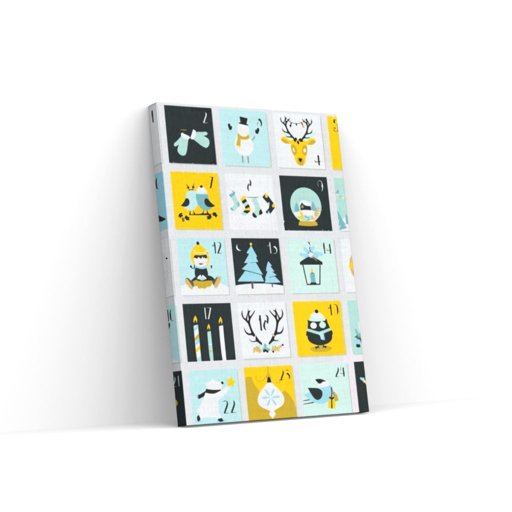 Pintar por Números - calendario de adviento