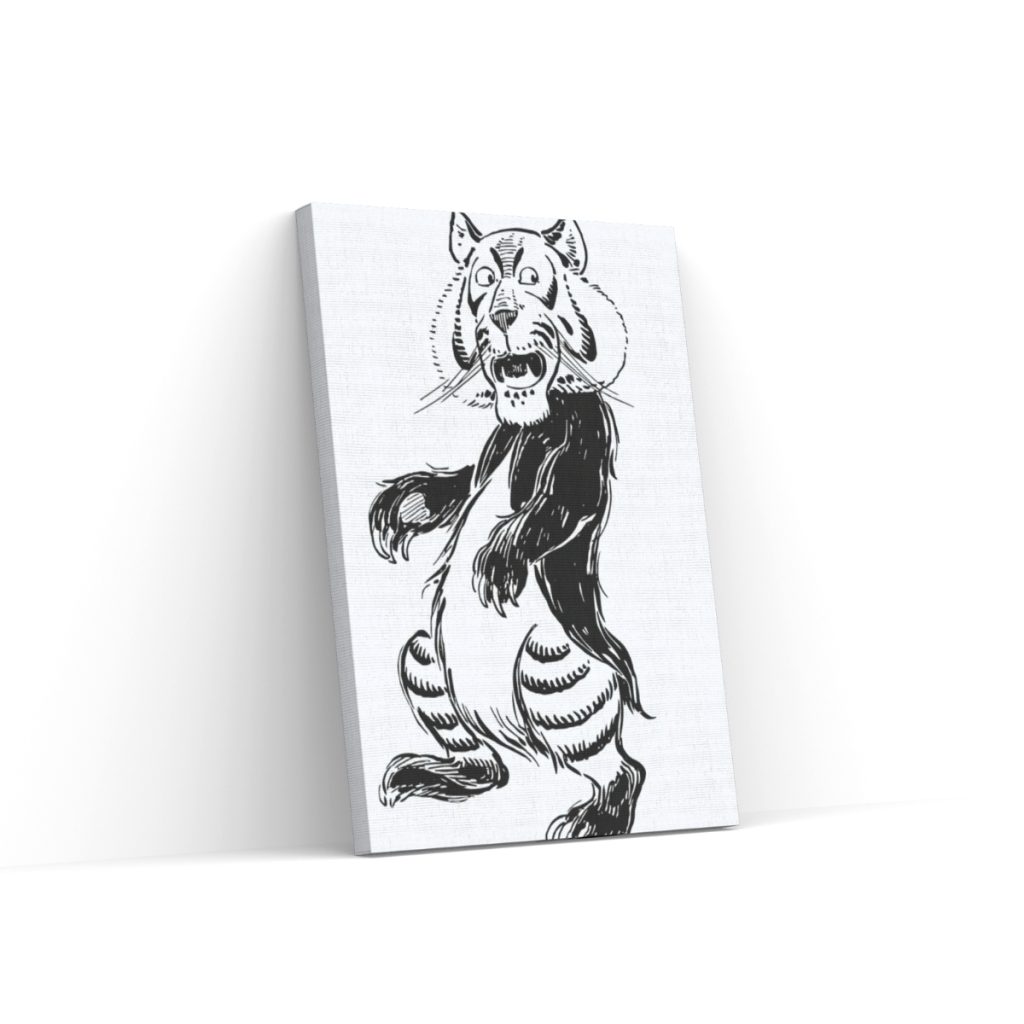 Pintar por Números - León blanco y negro