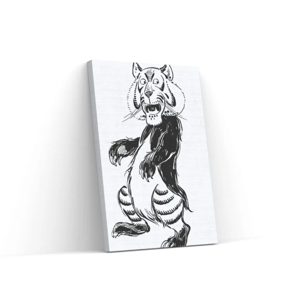 Pintar por Números - León blanco y negro