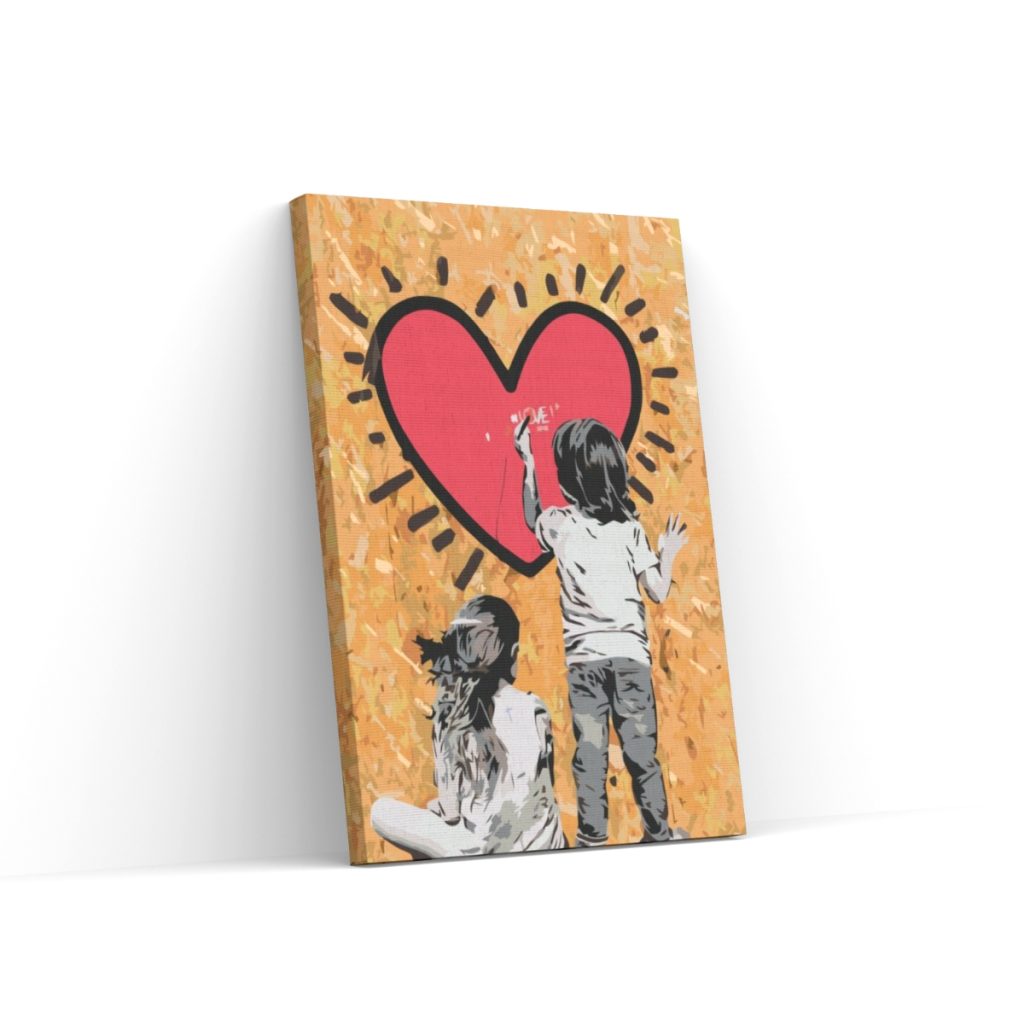 Pintar por Números - El amor de los niños