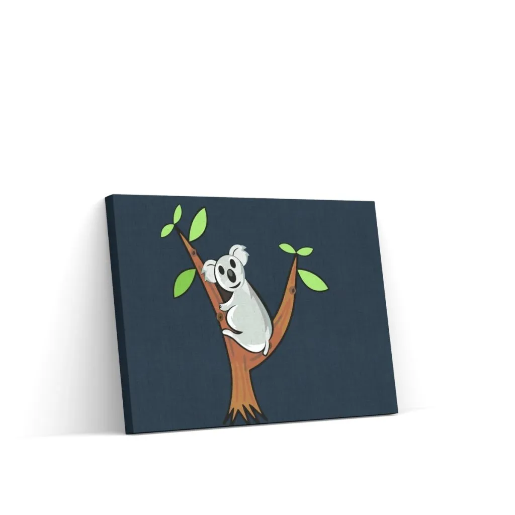 Pintar por Números - Koala en el árbol