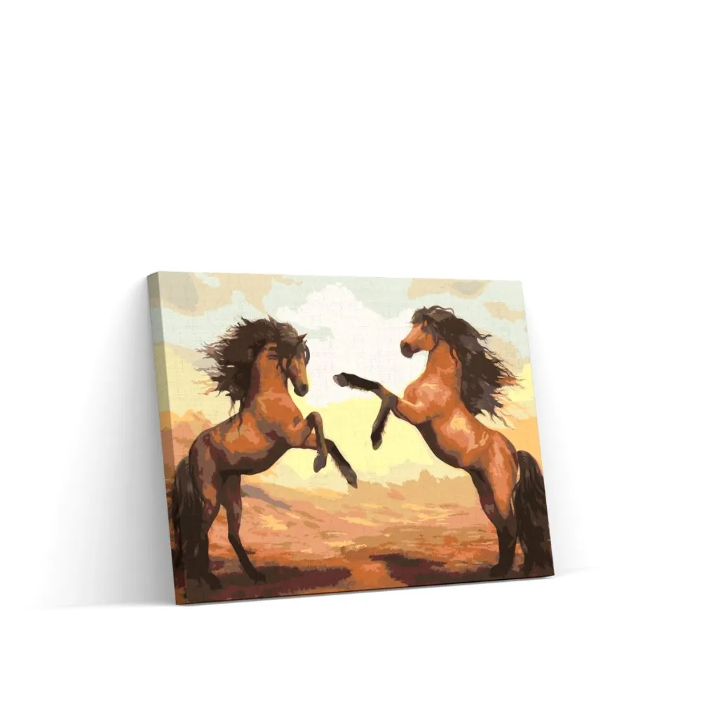 Pintar por Números - Caballos