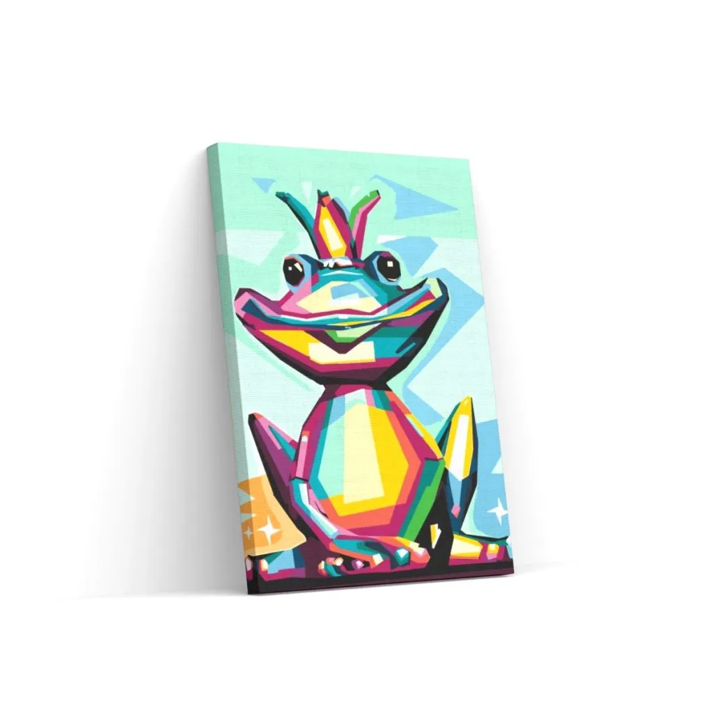 Pintar por Números - Rana real