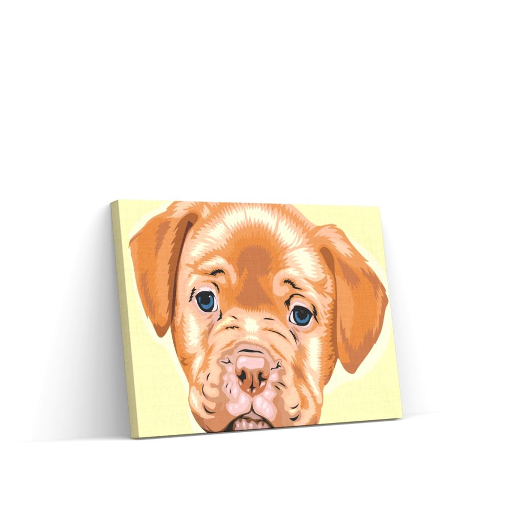 Pintar por Números - Pequeño cachorro