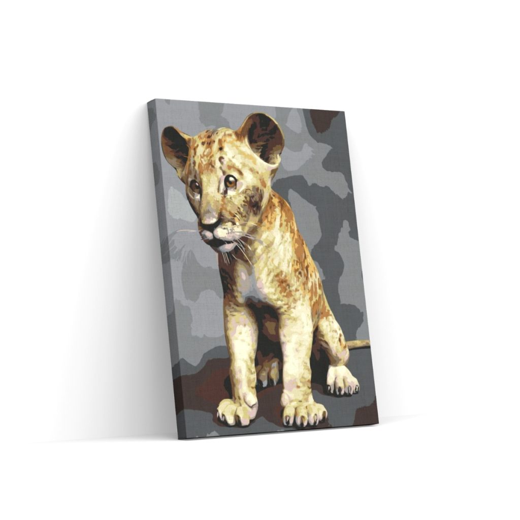 Pintar por Números - Pequeño Simba