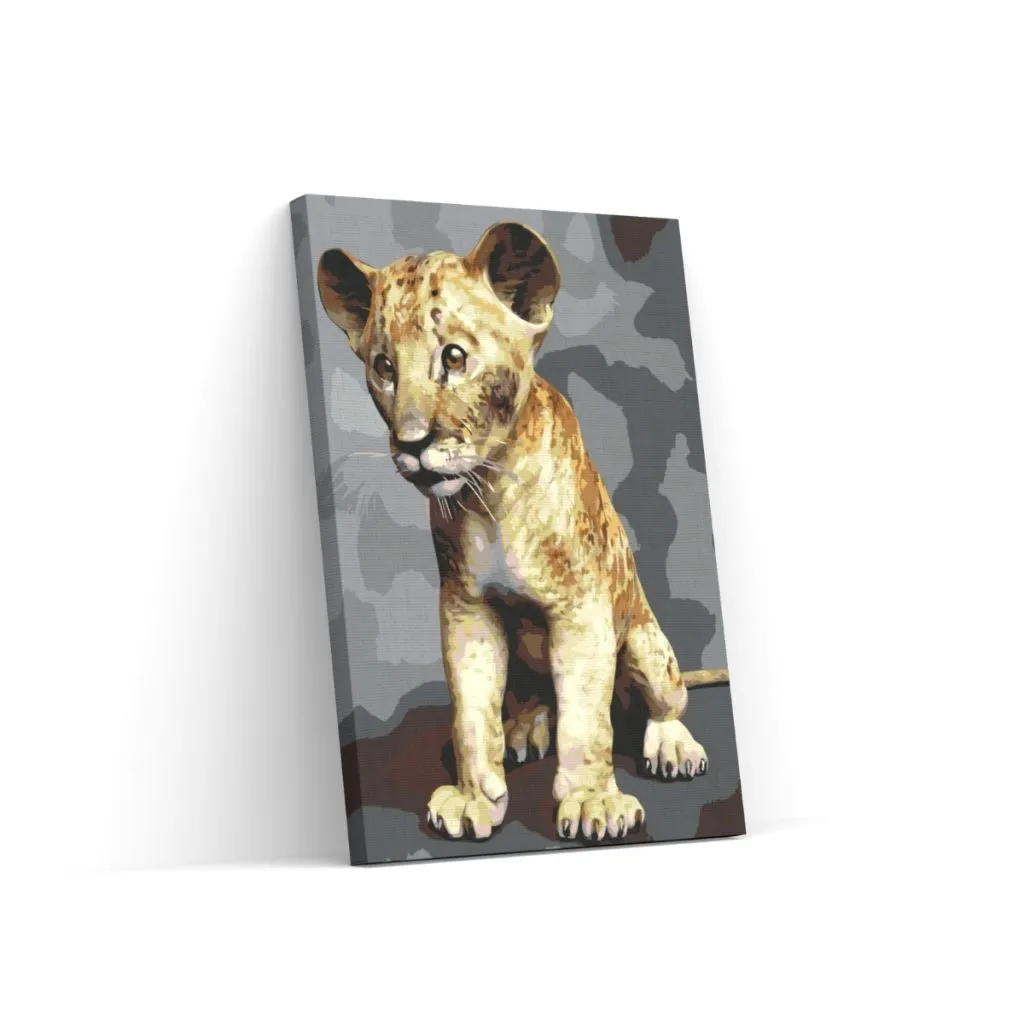 Pintar por Números - Pequeño Simba
