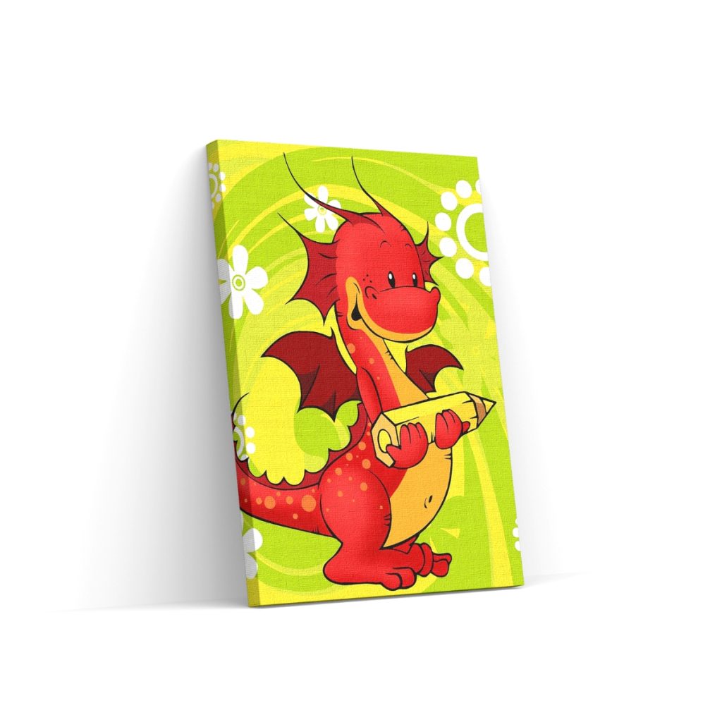 Pintar por Números - Feliz dracosha